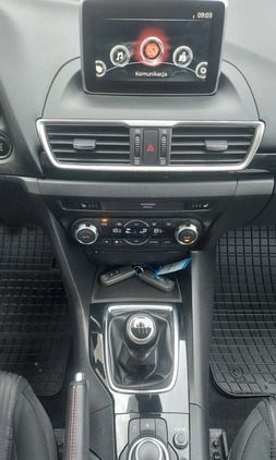 Mazda 3 cena 41999 przebieg: 133000, rok produkcji 2014 z Tuchola małe 352